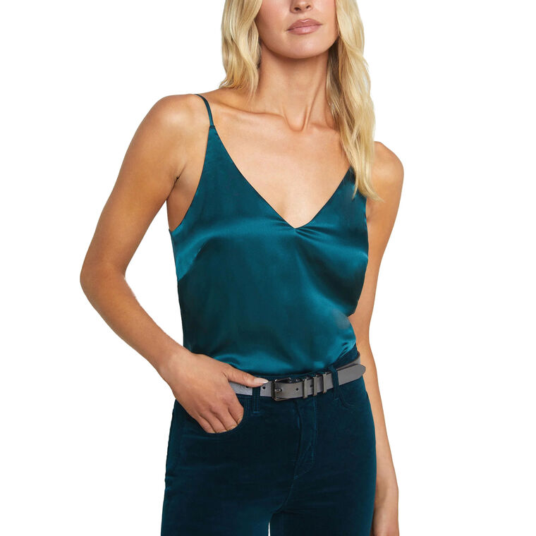 Gabriella Silk V-Neck Camisole image number null