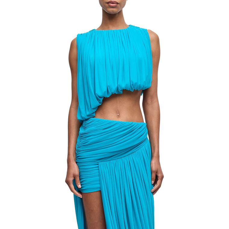 Chelly Sleeveless Jersey Cropped Top image number null
