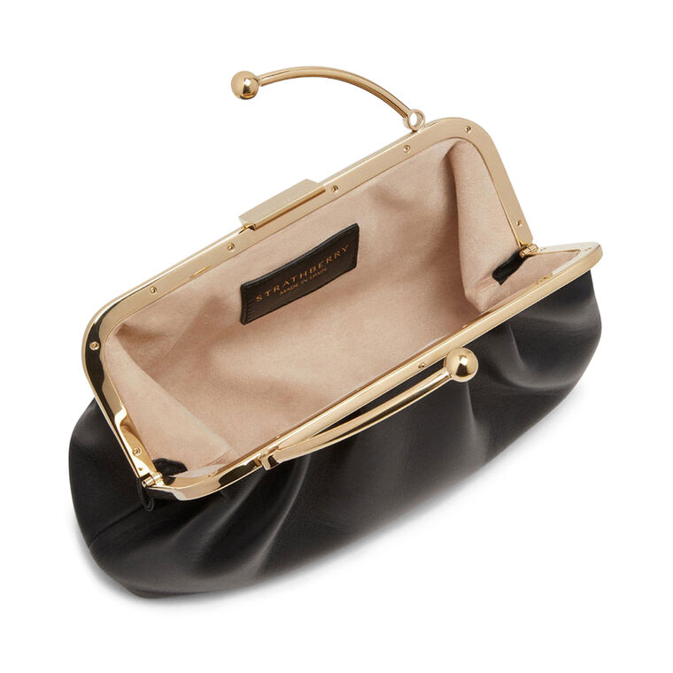 Frame Crescent Bar Top Handle Clutch image number null