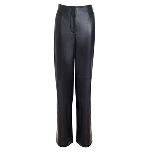 Jackson High Rise Straight-Leg Leather Pant Jackson High Rise Straight-Leg Leather Pant