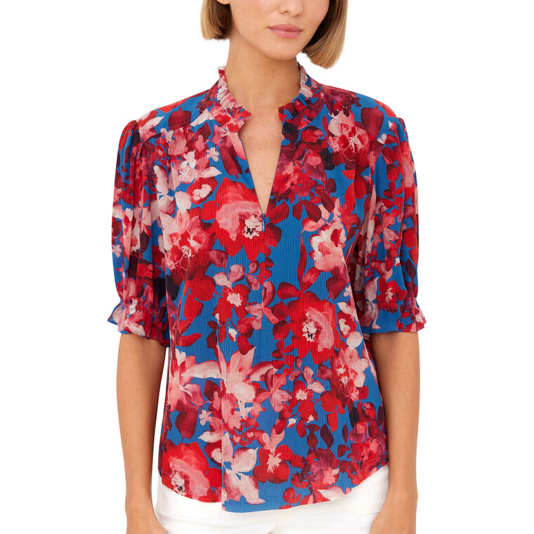 Go Soft Spoken Short Sleeve Top image number null
