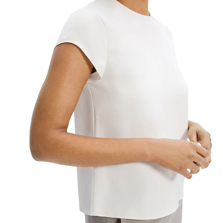 Silk Cap Sleeve Shell image number null