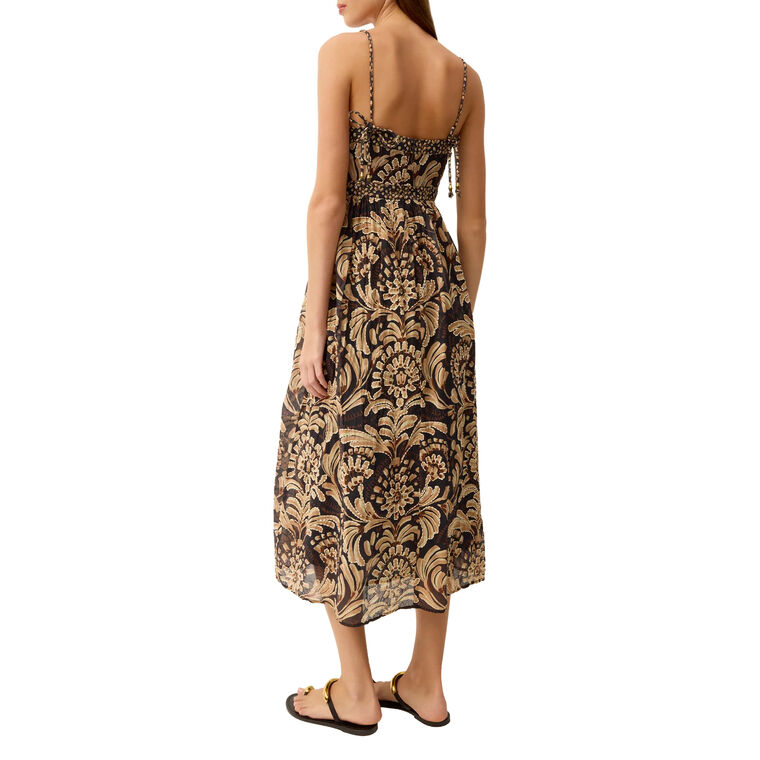 Seana Sleeveless Midi Dress image number null