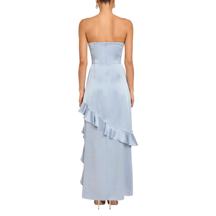 Magnolia Stapless Silk Maxi Dress image number null