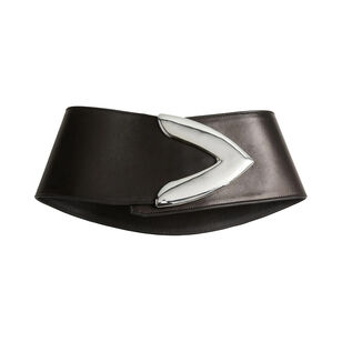Callahan Wide Belt With Oversized Metal Hardware