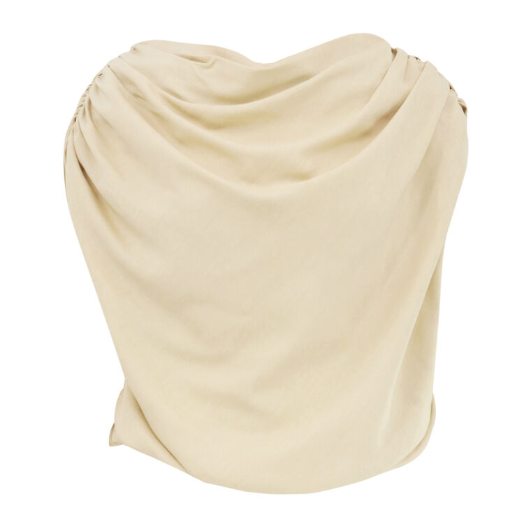 Naia Sleeveless Draped Top image number null