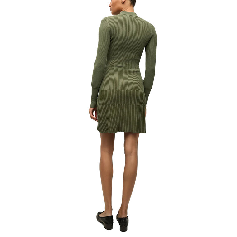 Lauper Long Sleeve Sweater Mini Dress image number null