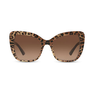 Leopard Butterfly Frame Sunglasses