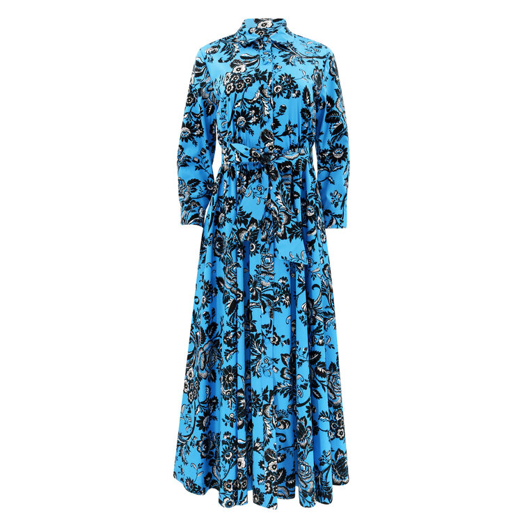 Blaine Cotton Poplin Shirt Dress image number null