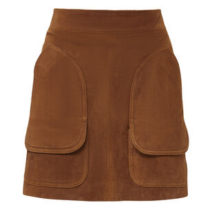 Norwood Suede Mini Skirt