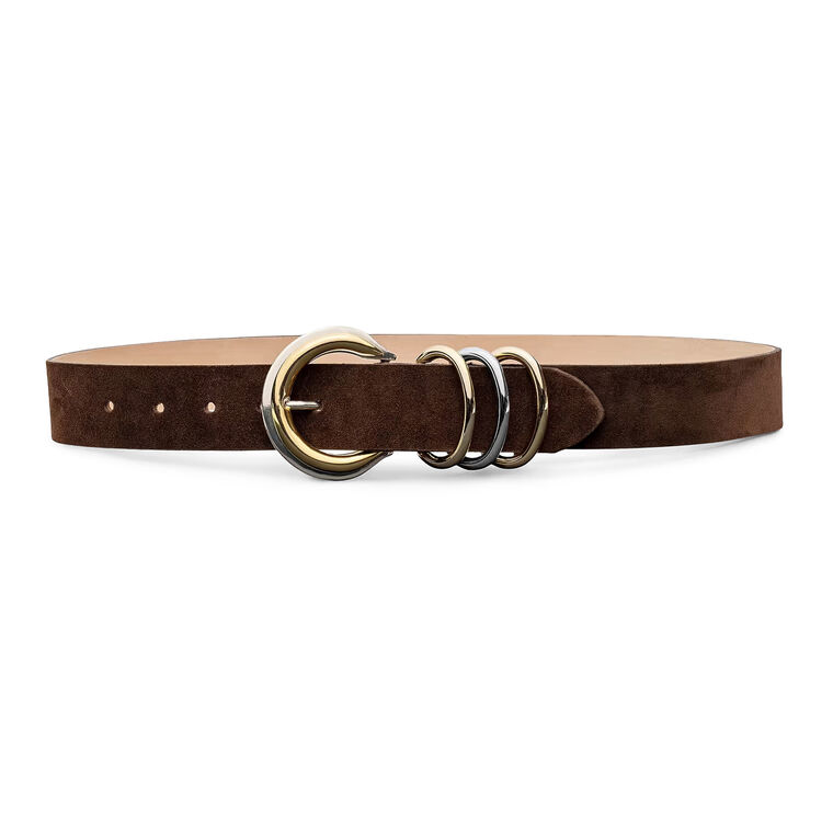 Tobar Suede Leather Belt image number null