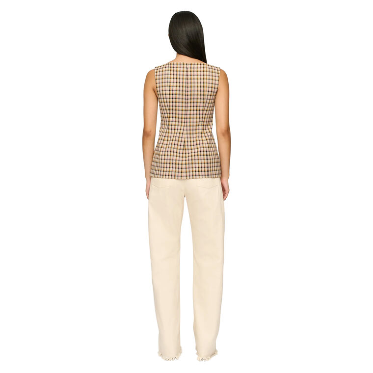 Edrika Sleeveless Squareneck Top image number null