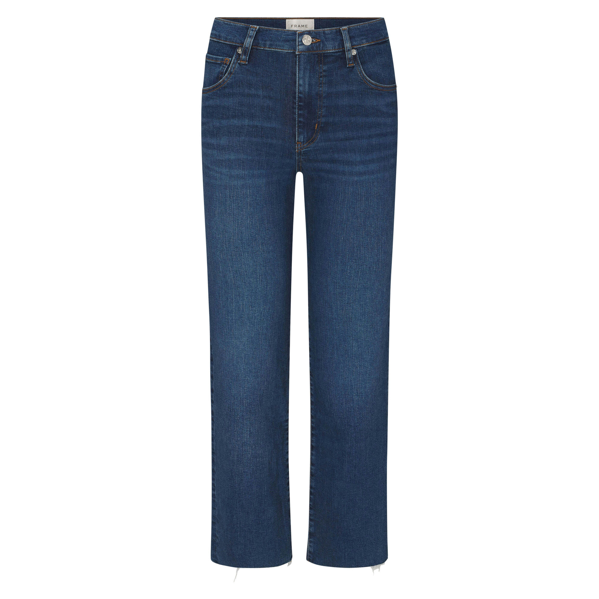 NEVERSEEZ wide leg straight denim デニム WIDE-LEG