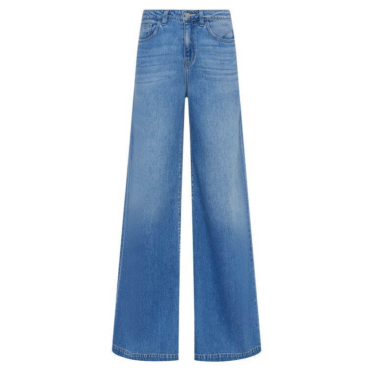 Quincy High Rise Wide Leg Jean image number null