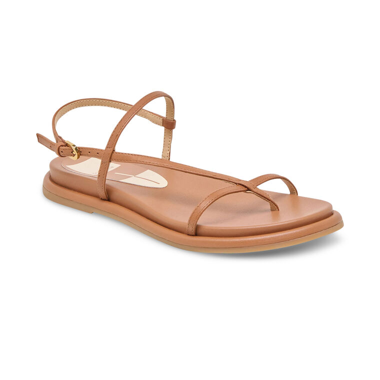 Dallen Flat Footbed Leather Sandal image number null