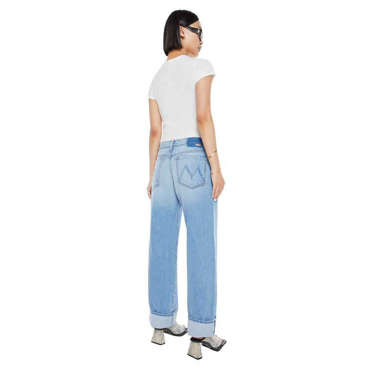 The Lil Dodger Button Hover Cuff Jean image number null