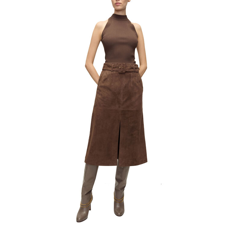 Yuna Rib-Knit Sleeveless Top image number null