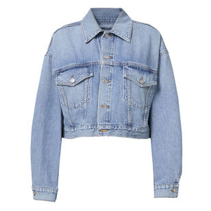 Palmer Cropped Denim Jacket