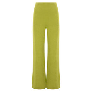 Viscose Plisse Corbit Bootcut Pant