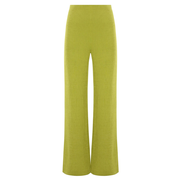 Viscose Plisse Corbit Bootcut Pant image number null