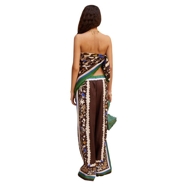 Maroc Relaxed Wide-Leg Pant image number null