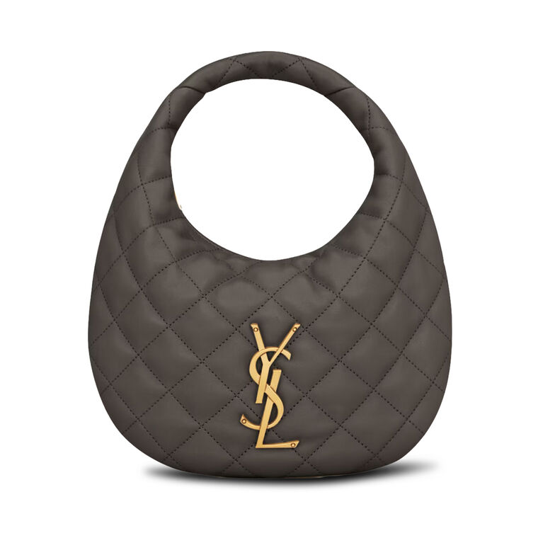 Icarino Quilted Hobo Bag image number null