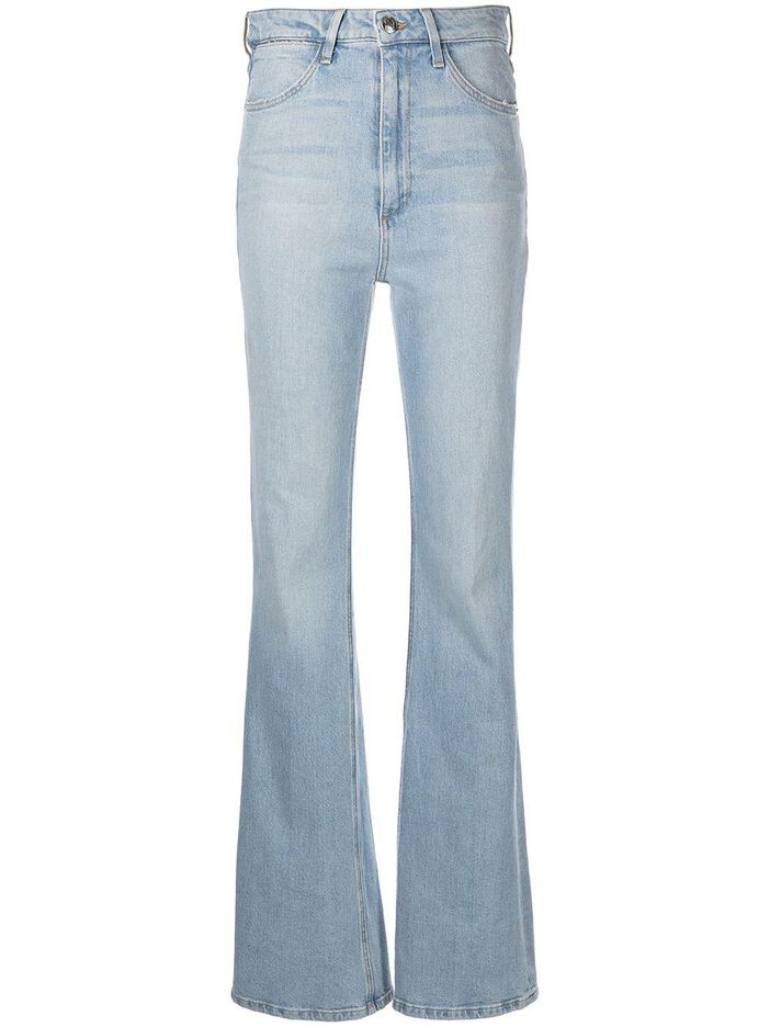 Micro Flare Full Length Jeans image number null
