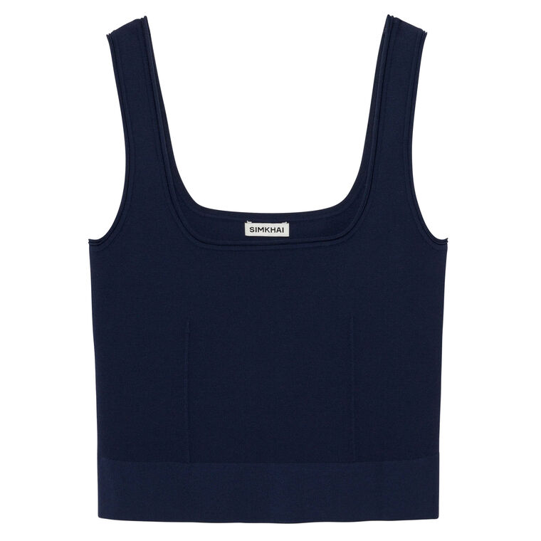 Ramaina Square Neck Tank Top image number null