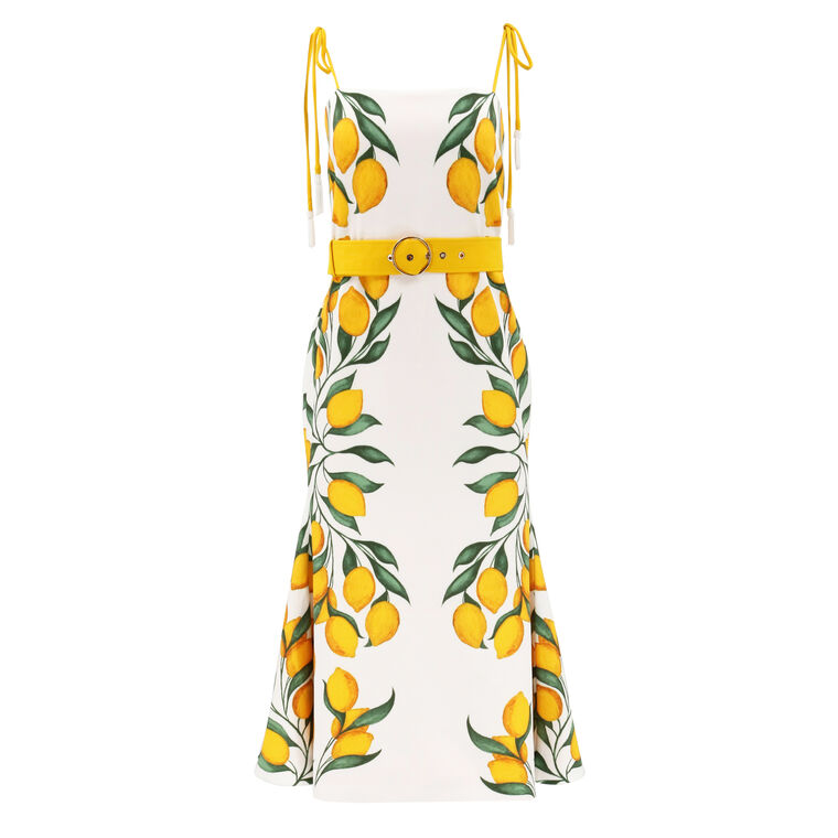 Tropez Reversible Midi Dress image number null