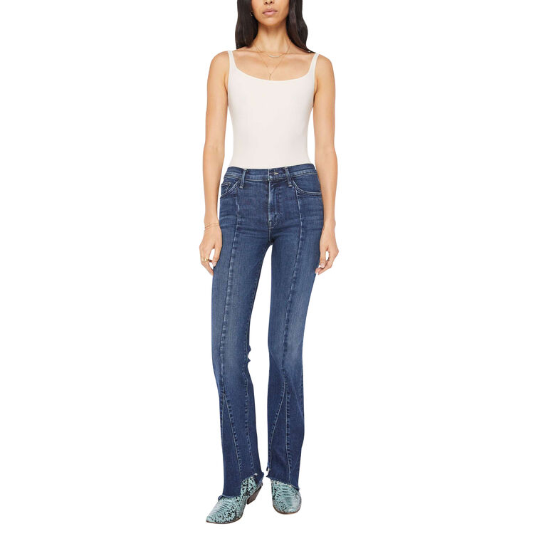 The Insider Skimp Pointy Fray Jean image number null