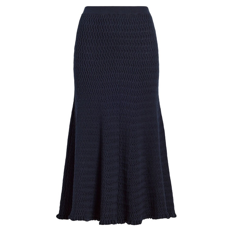Magnolia Skirt in Cable Knit image number null