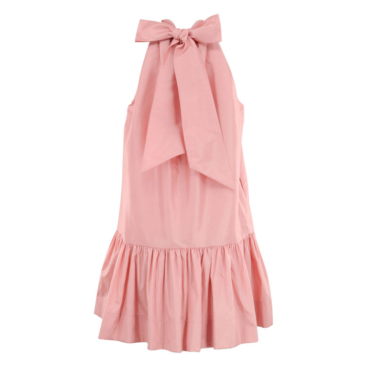 Hope Taffeta Bow Tie Mini Dress image number null