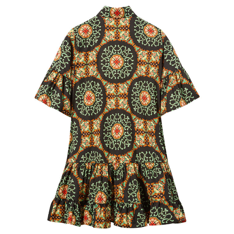 Choux Cotton Poplin Mini Dress image number null