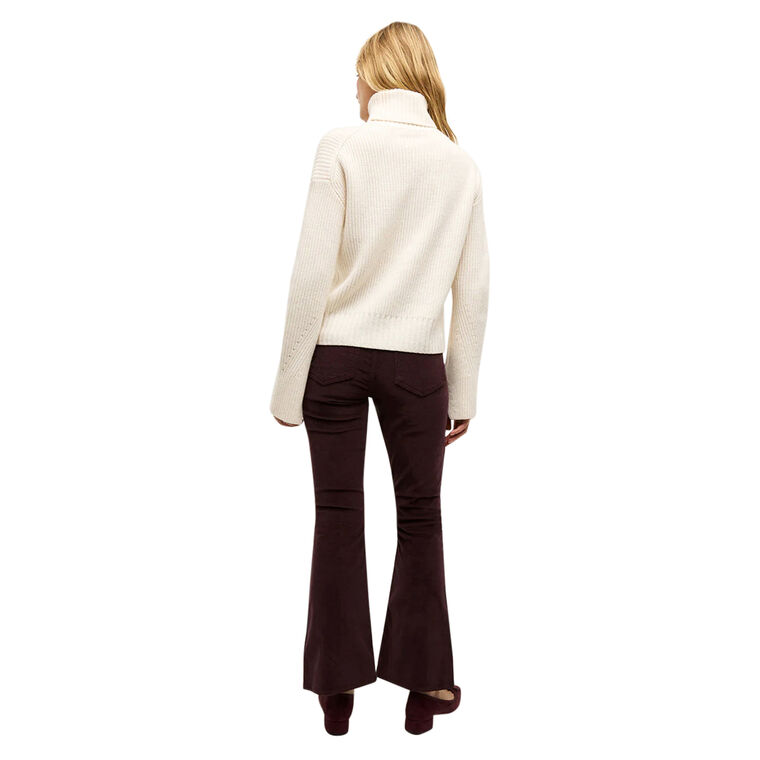 Matilda Merino Wool Turtleneck Sweater image number null