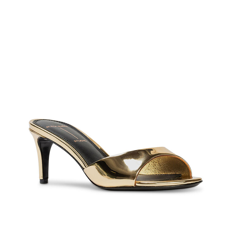 Freddie 65mm Metallic Mule image number null
