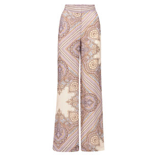 Grigore Wide-Leg Silk Pant