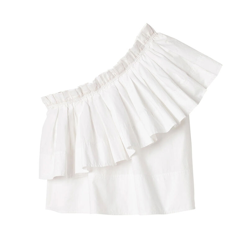Pia Cotton One Shoulder Top image number null