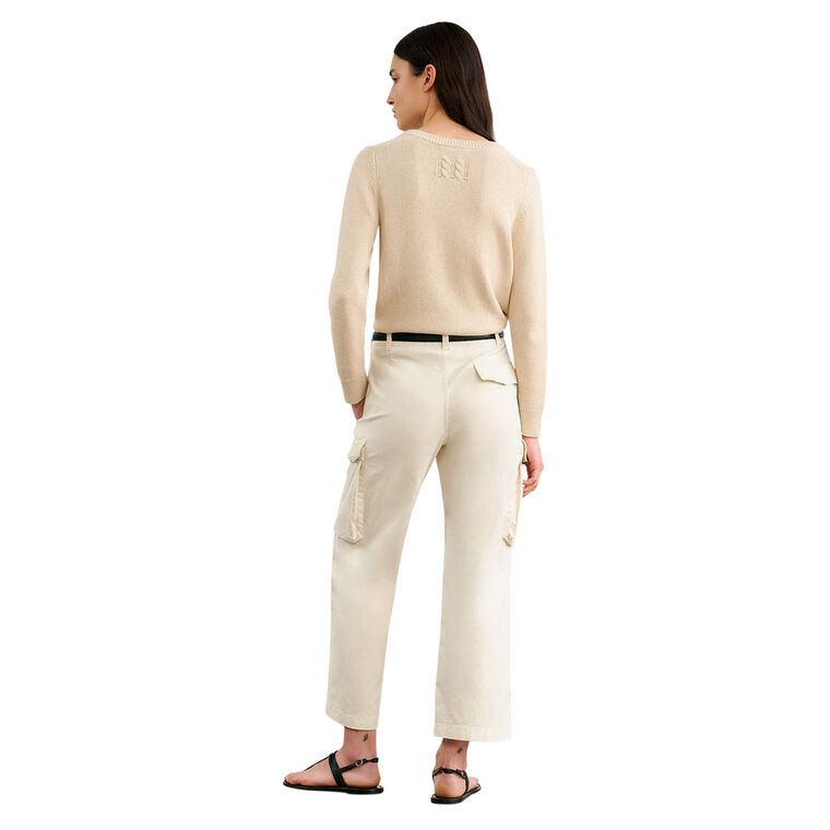 Priya Long Sleeve V-Neck Pullover Sweater image number null