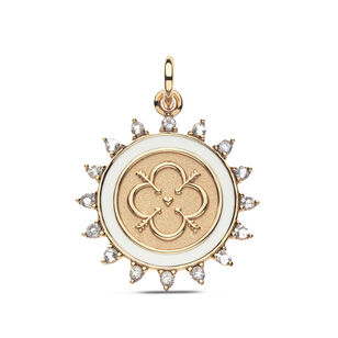 Love Petite Embellished Coin