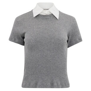 Boy Tee with Collar