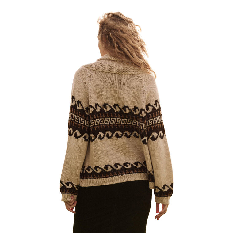 The Greek Key Lodge Cardigan image number null