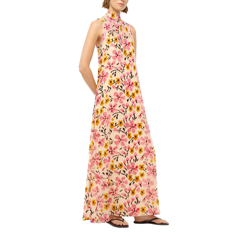 Albee Sleeveless Burnout Maxi Dress image number null