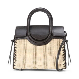 Maude Mini Wicker Carryall
