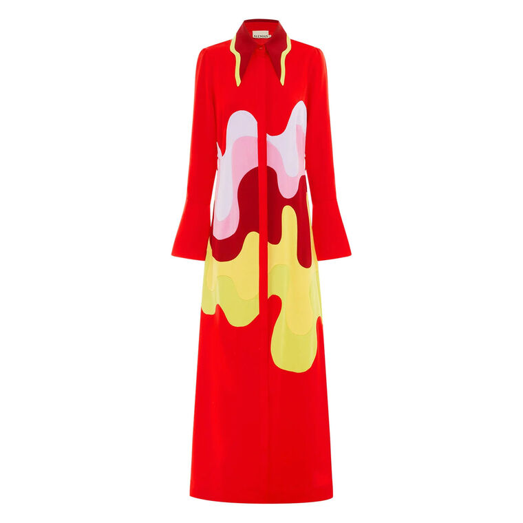 The Five Maxi Shirtdress image number null