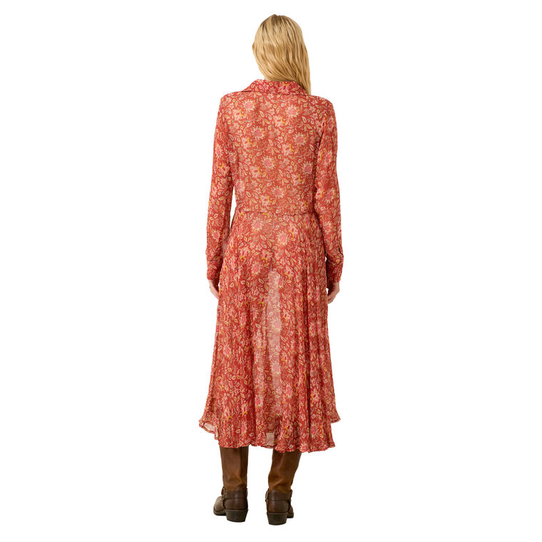 Aelin Sunset Ember Dress image number null