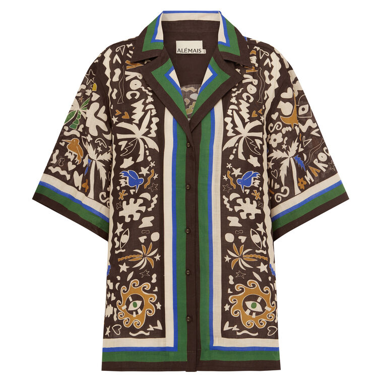 Maroc Relaxed Short Sleeve Shirt image number null