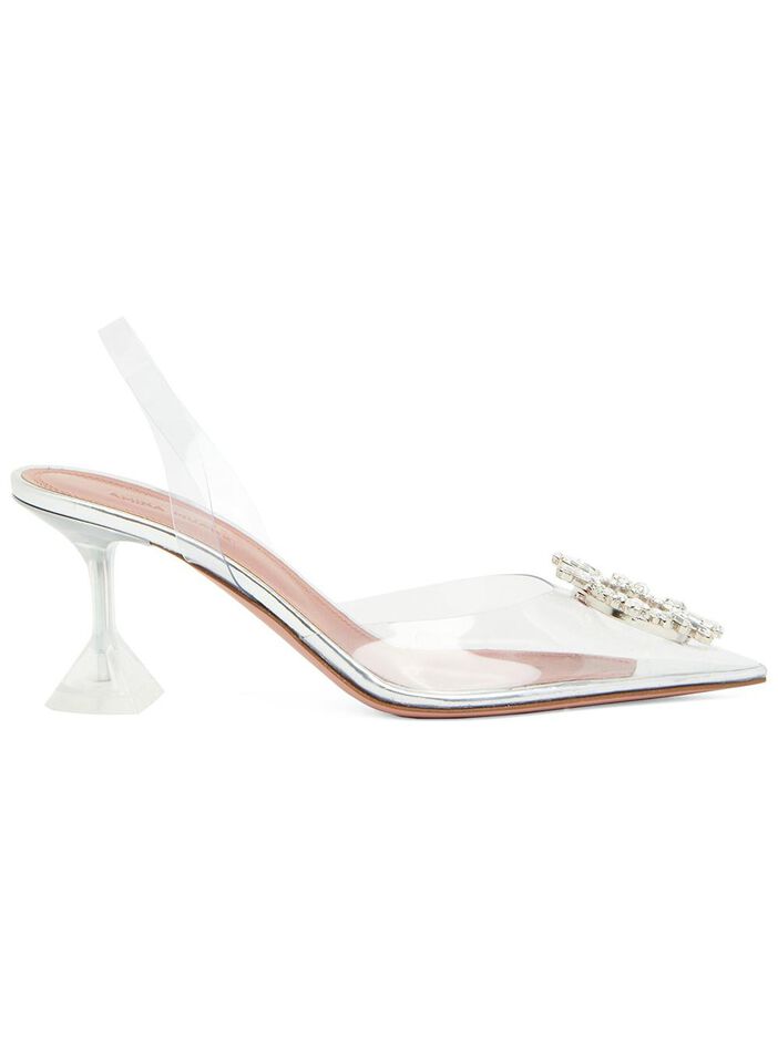70mm Pvc Slingback W/crystal image number null