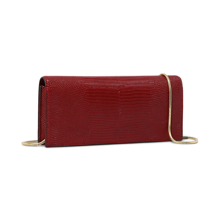 Twisted Gold Side Handle Clutch image number null