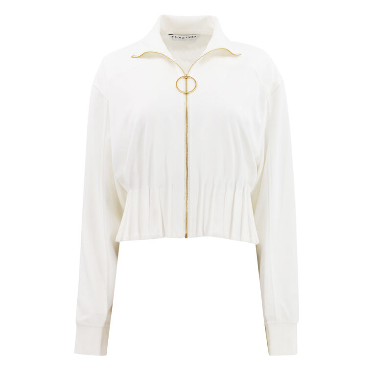 Outrun Drop Shoulder Zip-Up Jacket image number null