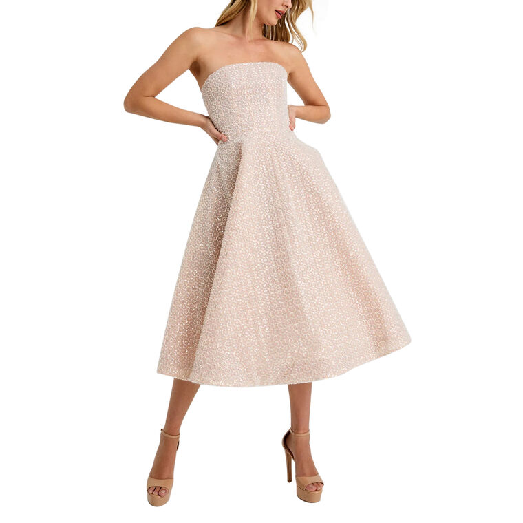 Vivi Beaded Midi Dress image number null